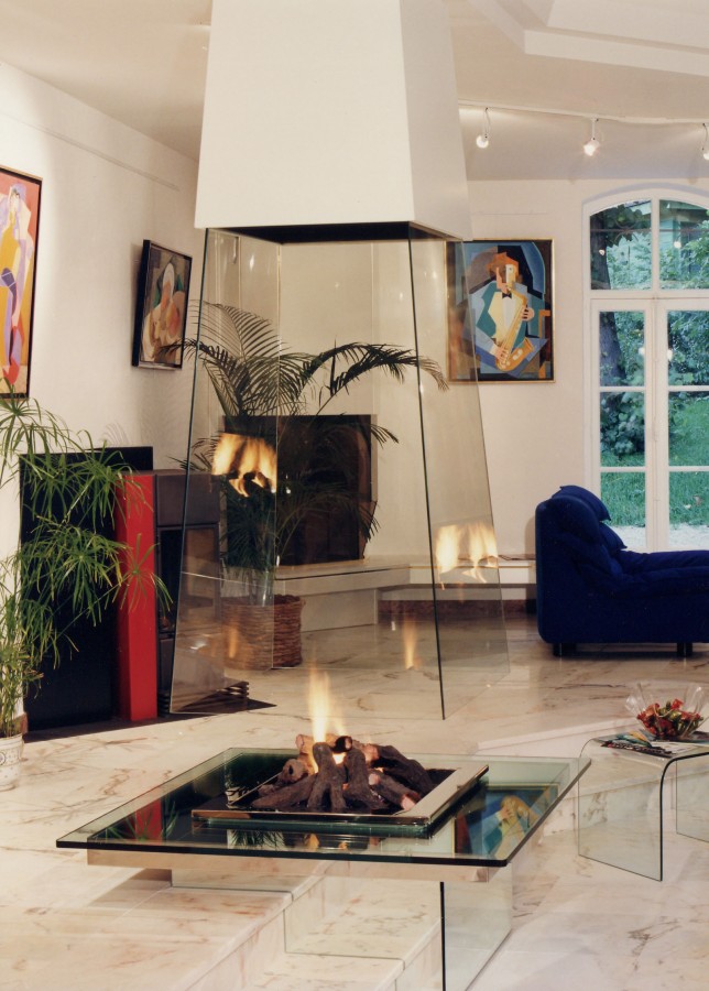 showroom cheminées - Bloch Design - cheminées contemporaines